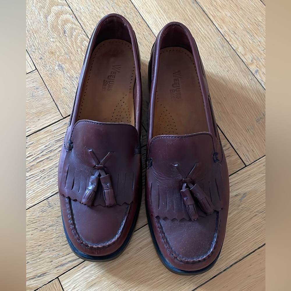 G.H. Bass & Co. Brown Leather Loafers